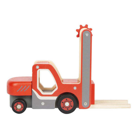 Small foot - carrello elevatore in legno con pallet