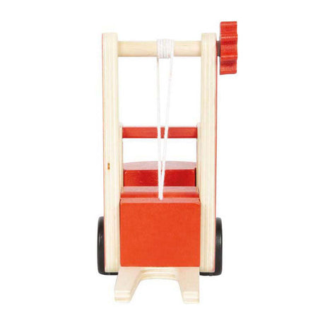 Small foot - carrello elevatore in legno con pallet