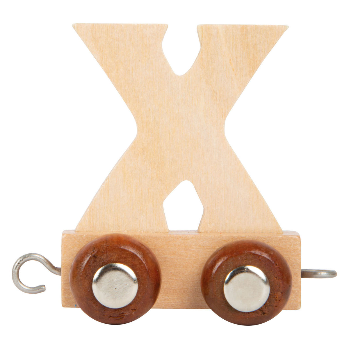 Small foot - Treno delle lettere in legno - x - 12 pezzi