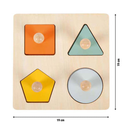 Small foot - puzzle montessori forme in legno fsc
