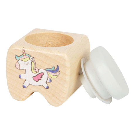 Small foot - Scatole per dentini da latte in legno - 4 pz.