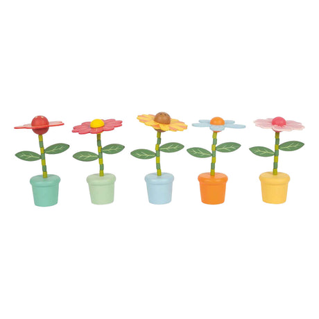 Piccolo piede - figura di fiore stampata in legno