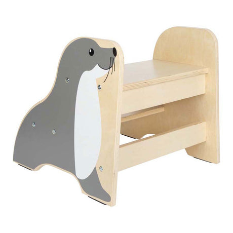 Small foot - sgabello per bambini foca fauna selvatica