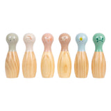 Small foot - Gioco di bowling amici del giardino - 8 pz.