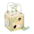 Small foot - Cubo motorio in legno verde