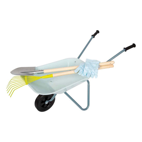 Small foot - Set attrezzi da giardino con carriola 5 pz.