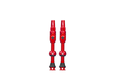 Valvola tubeless Muc-off big bore lite grande valvola presta rossa 45mm