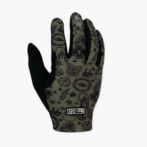 Muc-off guanto estivo leggero da corsa verde