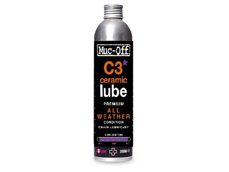 Olio per catene Muc-off C3 lubrificante ceramico per tutte le stagioni 300 ml
