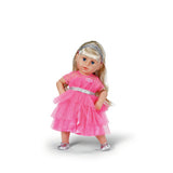 Completo da principessa per bambina 43 cm | 2 pezzi