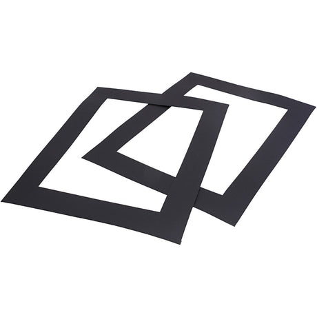 Passepartout Creative Company neri A4, 100 pz.