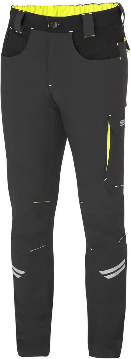 Pantaloni da lavoro Sparco tech light kansas - nero - verde