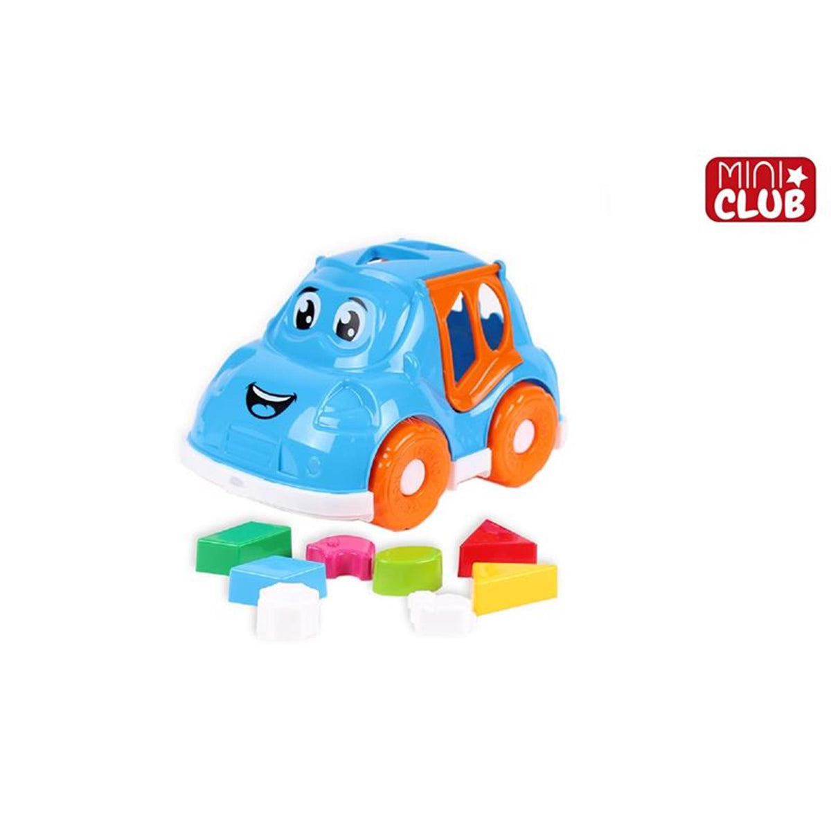 Macchina selezionatrice a forma di mini club 25,5x17x15,5 cm blu