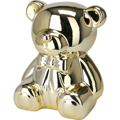 Salvadanaio Home Styling orsetto argento oro 2 assortiti