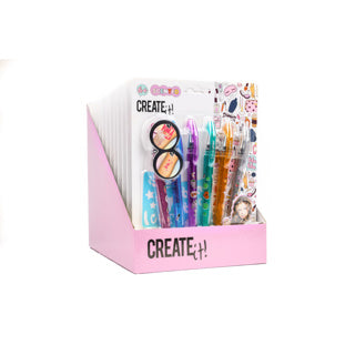 Crea! Penne gel tatuaggi di bellezza, 6st.