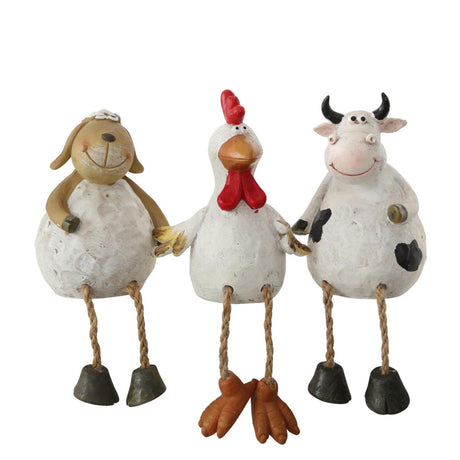 Animale da fattoria Boltze con zampe pendenti h20cm