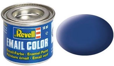 Vernice Revell per modellismo numero 65 blu opaco