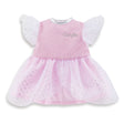 Corolle ma - vestito da bambola rosa con glitter
