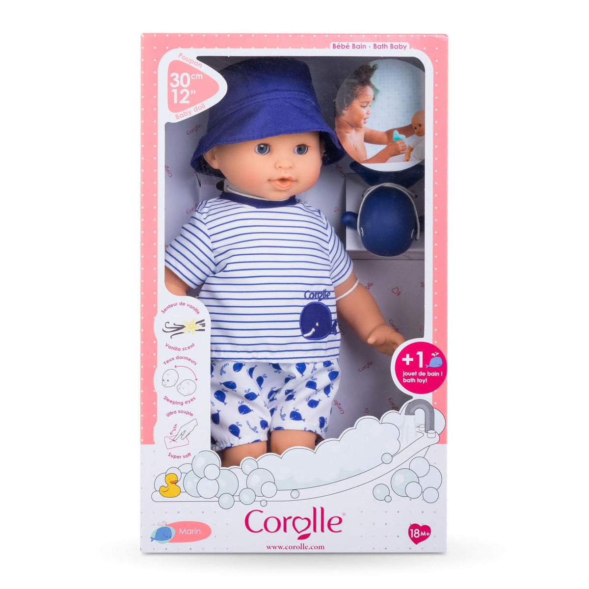 Corolle mon premier bambola da bagno poupon - marina, 30 cm