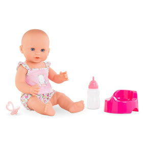 Corolle mon grand poupon bambola che beve e fa pipì - emma, 36 cm