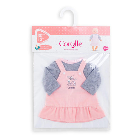 Corolle mon premier poupon - vestito da bambola con camicia, 30 cm