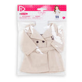 Corolle ma - cappotto da bambola beige