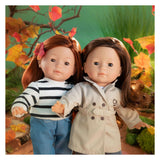 Corolle ma - cappotto da bambola beige