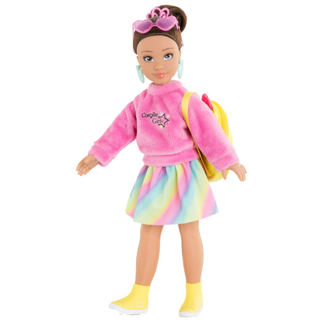 Corolle girls - Set spogliatoio fluorescente per vestiti per bambole