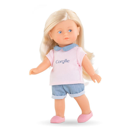 Mini bambola Corolle les trendies coroline - rosata, 20 cm