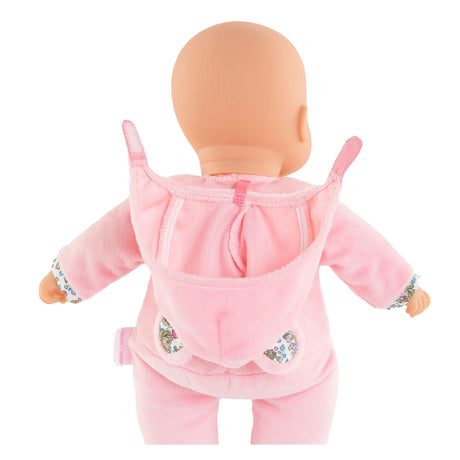 Corolle mon doudou dolce cuore baby-doll orsetto rosa, 30 cm