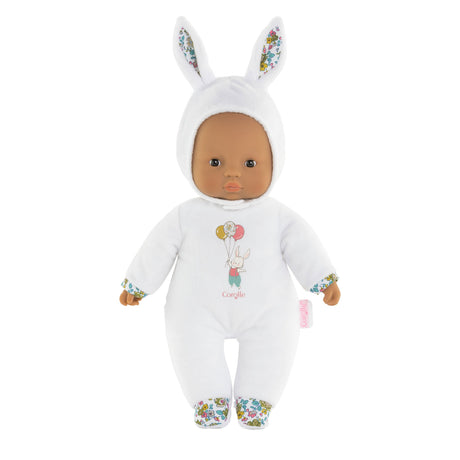Corolle mon doudou dolce cuore babypop - coniglio bianco, 30 cm
