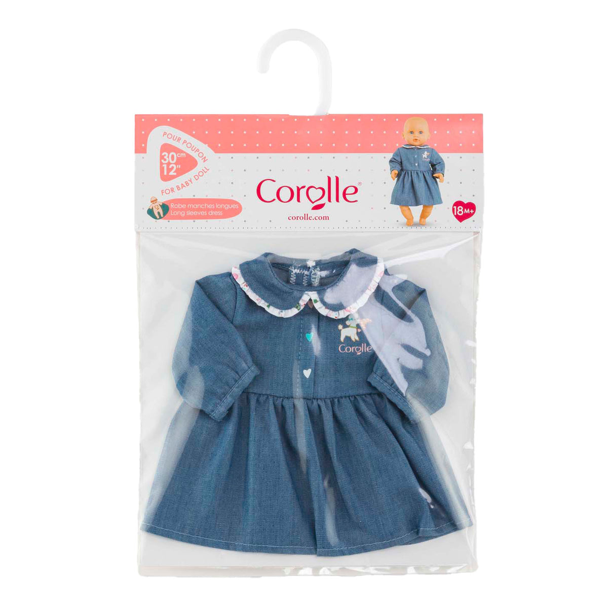 Abito Corolle per babydoll, 30 cm