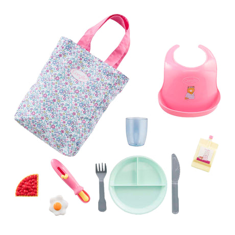 Set di alimenti floreali Corolle mon grande poupon - 36-43 cm