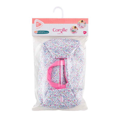 Corolle lettino porta bambole fiori - lettino da viaggio per bambole 30 cm.