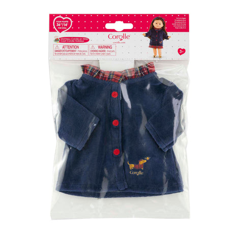 Cappotto natalizio Corolle per bambole, 36 cm