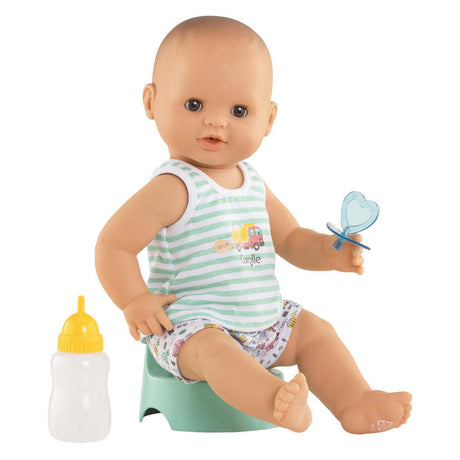 Corolle mon grande poupon bambola che beve e fa pipì Paul - 36 cm