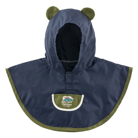 Costume da bambola Corolle poncho da pioggia 36 cm con cappuccio e orecchie da orso.