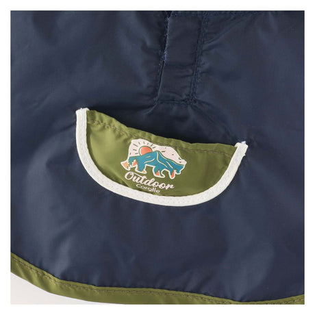 Costume da bambola Corolle poncho da pioggia 36 cm con cappuccio e orecchie da orso.
