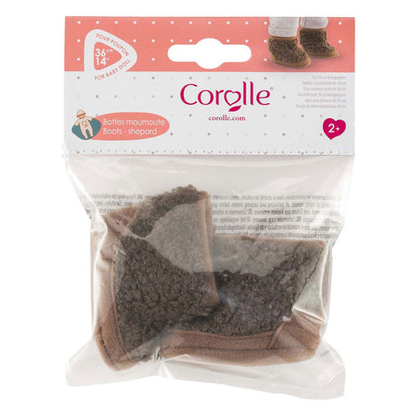 Accessorio per bambola Corolle in pelle di pecora marrone 36 cm.
