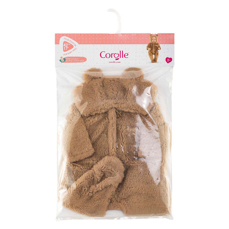 Tutina con orsetto bruno con stamina Corolle - 42 cm
