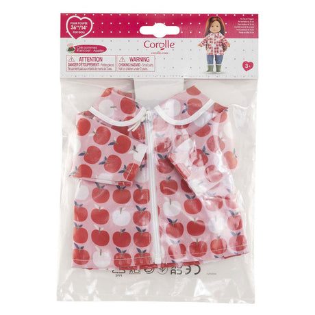 Corolle bambola impermeabile mele 36 cm - accessorio di abbigliamento per bambole.