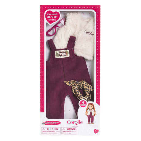 Set da esploratore chic per vestiti per bambole Corolle, accessorio da 36 cm.