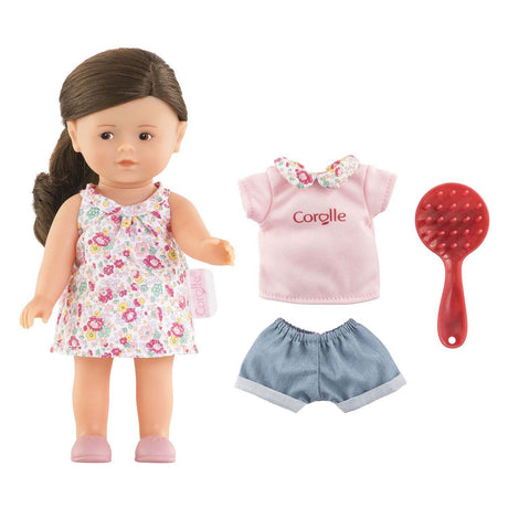 Mini baby-doll Corolle Romy con 3 accessori - 20 cm