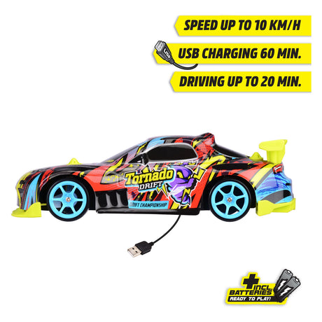 Dickie RC Staerable Auto Tornado Drift RTR