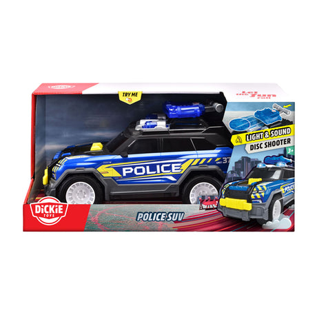 Dickie Toys - SUV della polizia - macchina della polizia - drone - luci e suoni - da 3 anni