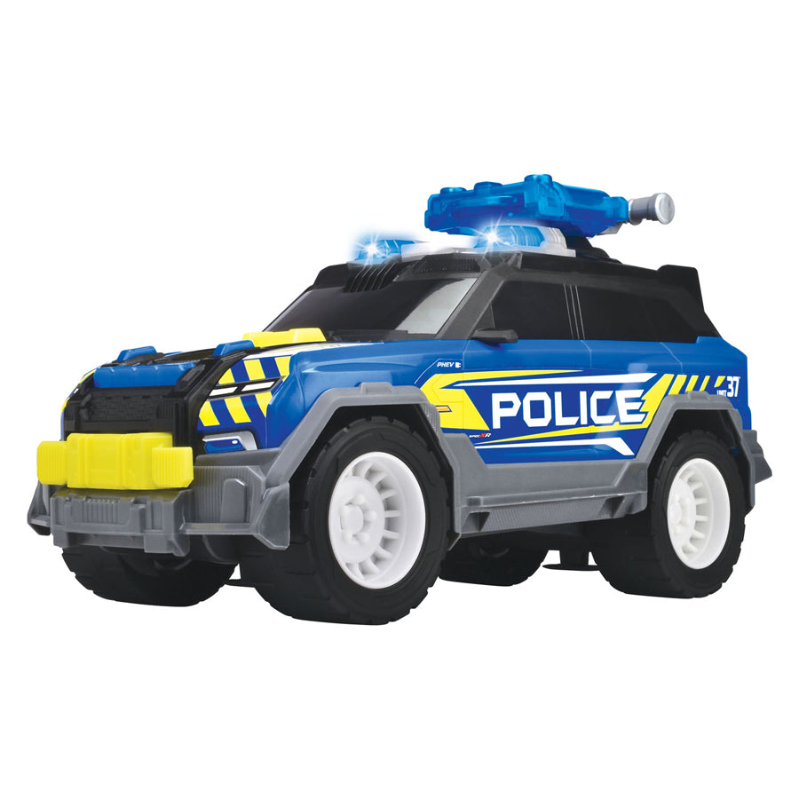 Dickie Toys - SUV della polizia - macchina della polizia - drone - luci e suoni - da 3 anni