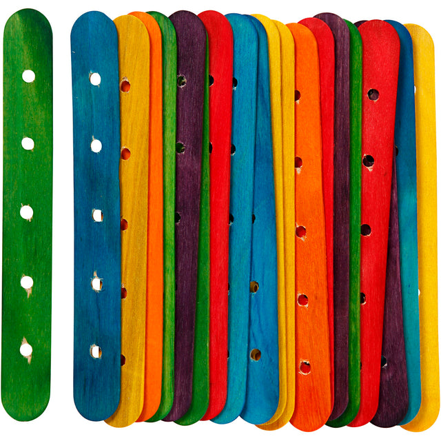 Azienda creativa https: www.cchobby.nl bastoncini da costruzione-l-15-cm-b-1-8-cm-dimensione foro-4-mm-diversi-colori-20-div-1-scatola