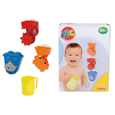 Set da gioco per il bagnetto Simba ABC, 4 pezzi