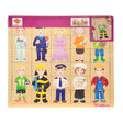 Puzzle in legno Eichhorn - professioni, 30 pz.