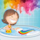 Simba Glibbi Boom Rainbow - bomba da bagno - dai 3 anni - dermatologicamente testato